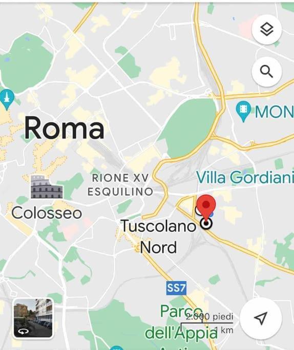 Flat With Terrace At 400mt From Metro Pigneto Rom